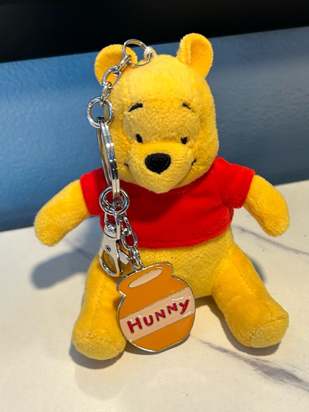 Disney Parks Winnie the Pooh Plush Keychain